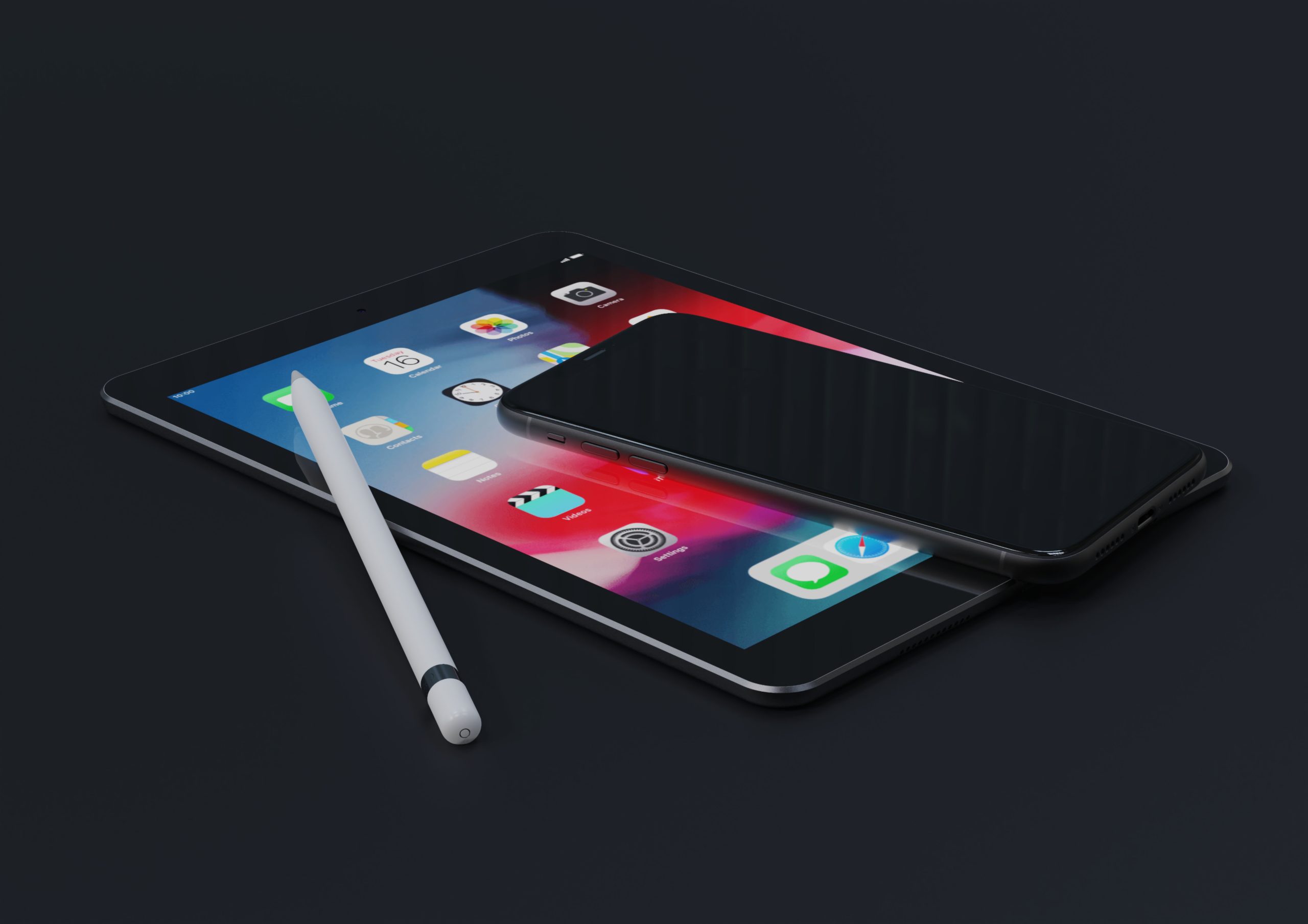 telephone et tablette