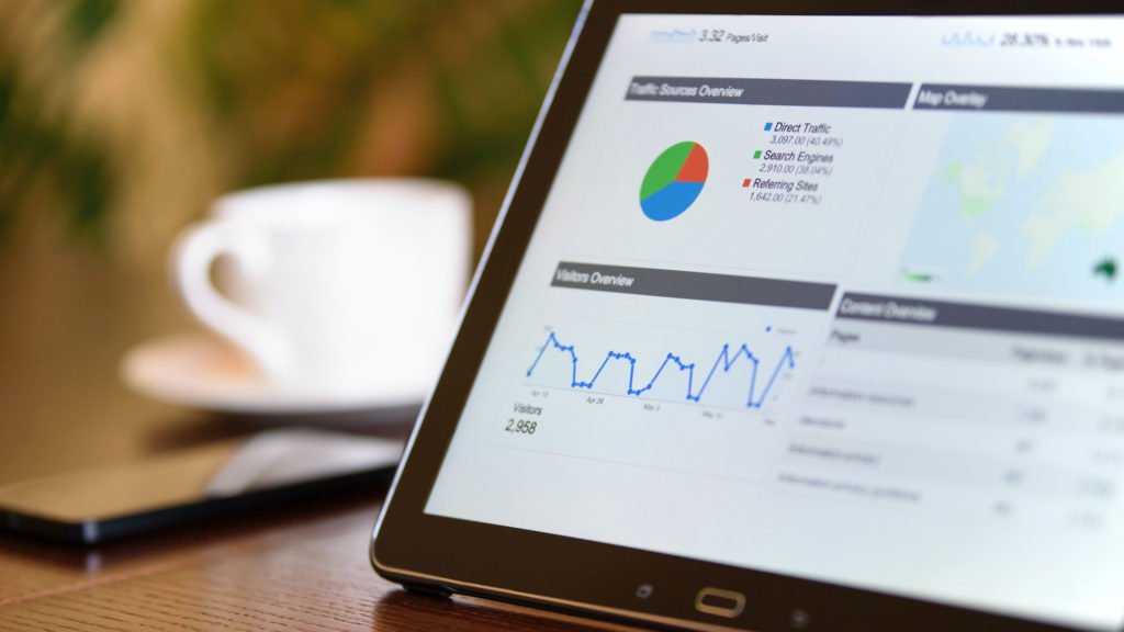 Plateforme Google Analytics.