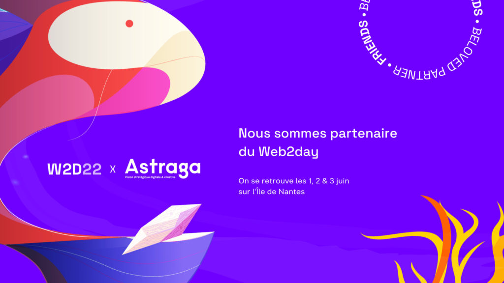 Nous sommes partenaire du Web2day.
On se retrouve les 1,2&3 juin sur l'île de Nantes.